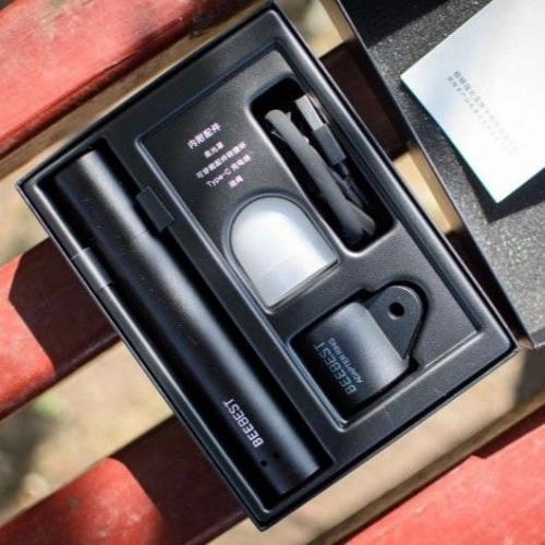 Ручной фонарь Xiaomi Beebest Zoom Flashlight (Black) онлайн