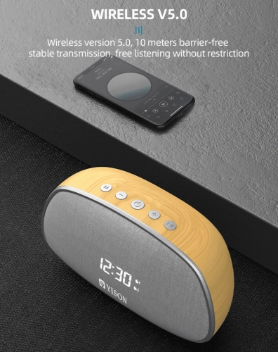 Портативная акустическая система Yison WS-1 (Колонка, будильник, часы) купить