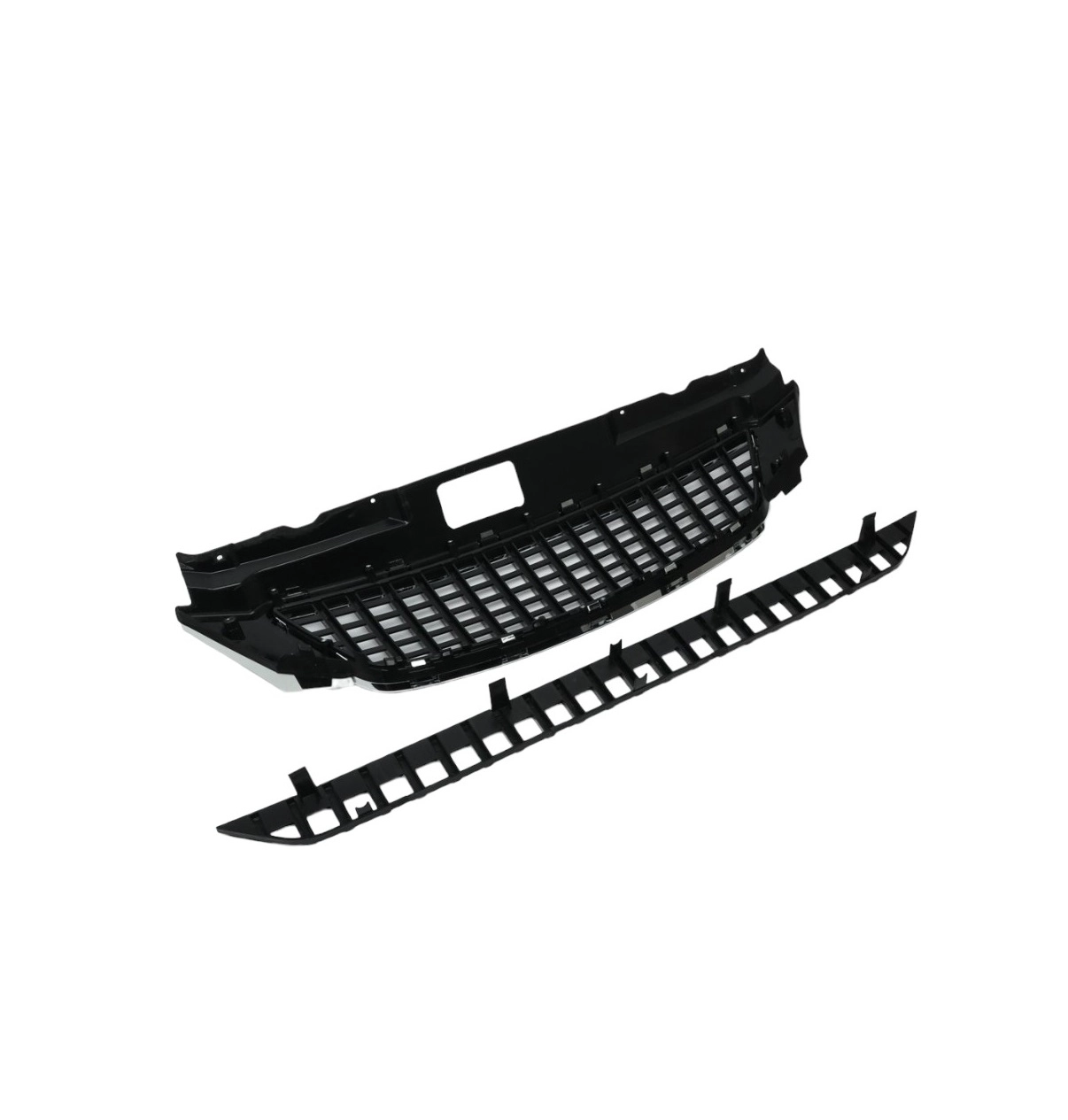 Облицовка бампера для Гентра в стиле Maybach никел цена