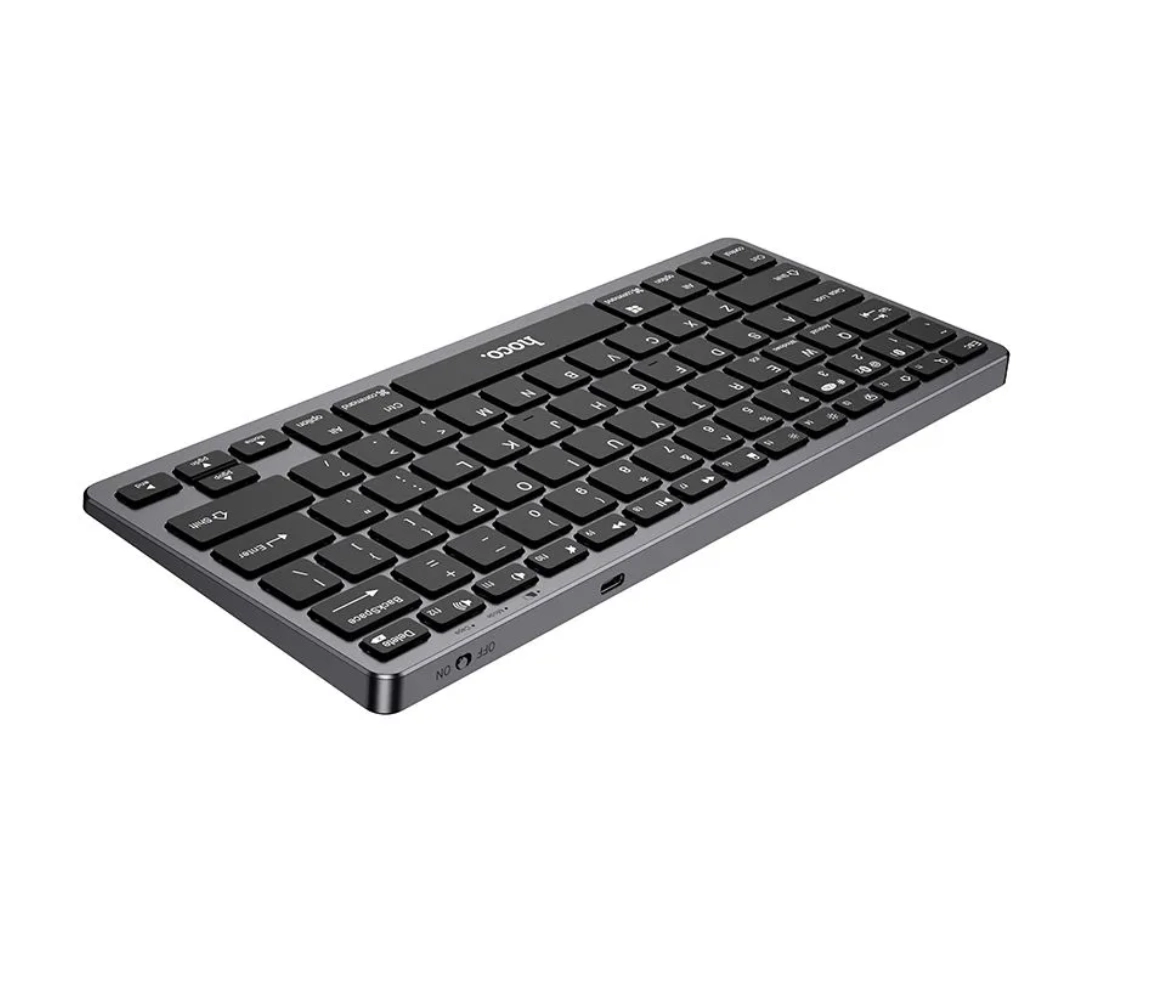Hoco GM32 qora simsiz klaviaturasi - rasm №3 Hoco GM32 qora simsiz klaviaturasi arzon