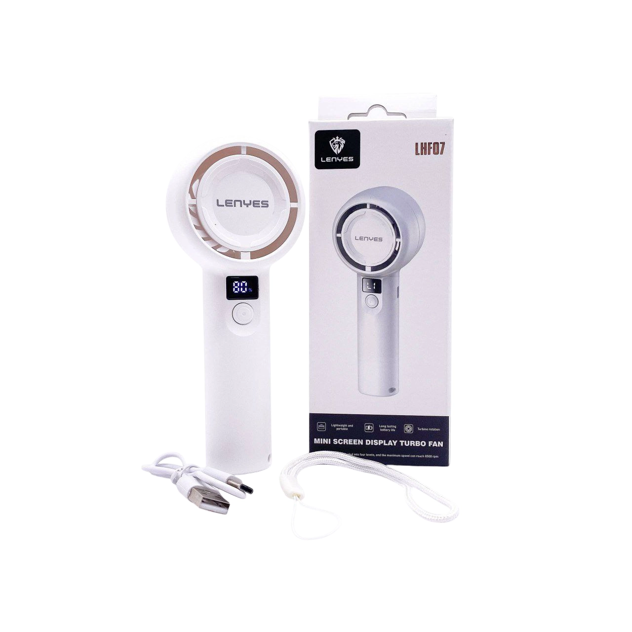 Портативный вентилятор LENYES Turbo Fan LHF07 купить