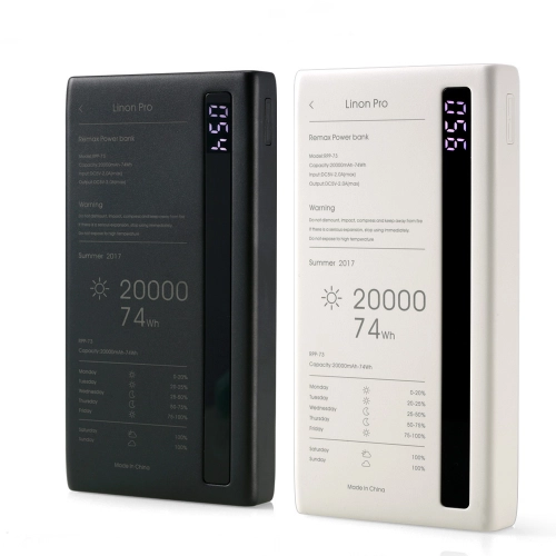 Remax Linon Pro 20000 mAh tashqi akkumulyatori sotib olish