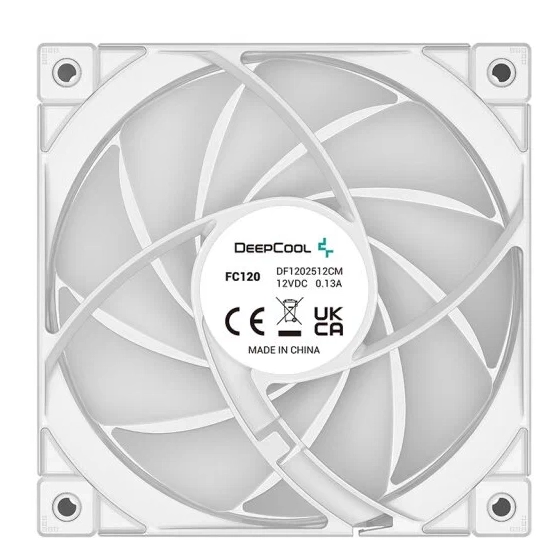 DeepCool FC120 3 in 1 oq rangli Kompyuterlar uchun sovutish tizimi - rasm №4 DeepCool FC120 3 in 1 oq rangli Kompyuterlar uchun sovutish tizimi O'zbekistonda