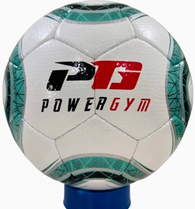 Футбольный мяч PowerGym, зеленый, 5-размер купить