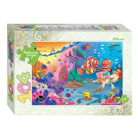 Step Puzzle Любимые сказки Подводный мир 104 pazllari sotib olish