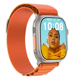 DT NO.1 DT8 Ultra Max Orange smart-soati O'zbekistonda