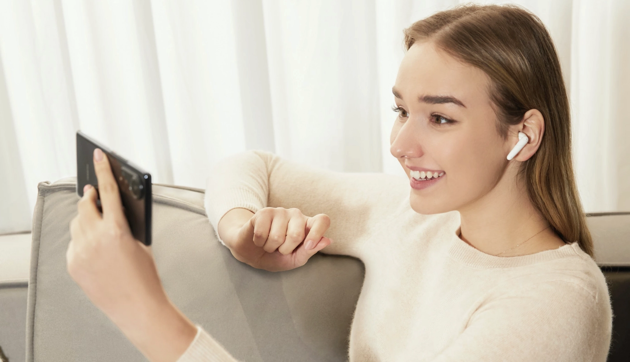 HUAWEI FreeBuds SE, white simsiz quloqchini (promo) O'zbekistonda