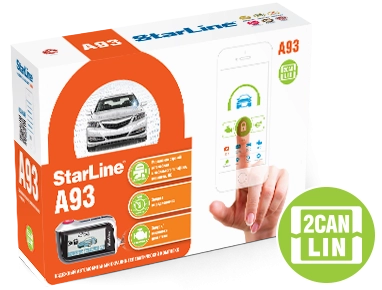 Сигнализация StarLine A93 V2 2can+2lin в Узбекистане