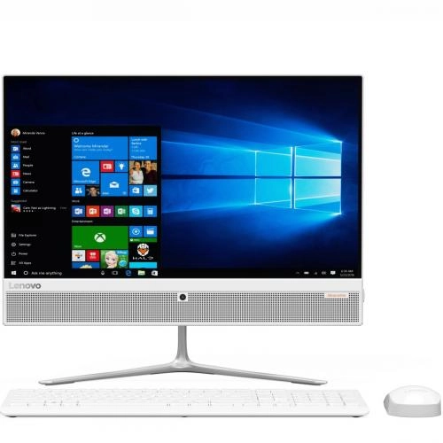 Моноблок Lenovo AIO 510 / Intel i7-7700T / DDR4 4Gb /  HDD 1Tb  / 23&quot; FHD (1920x1080) / GF 940MX / DVD-RW / Wi-Fi / White доставка