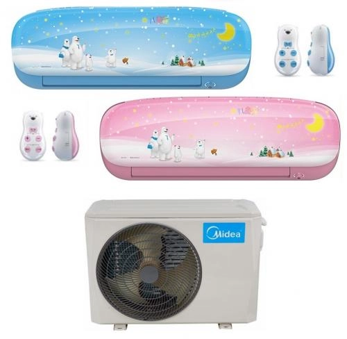 Midea Kids Star Inverter 09 Blue konditsioneri O'zbekistonda