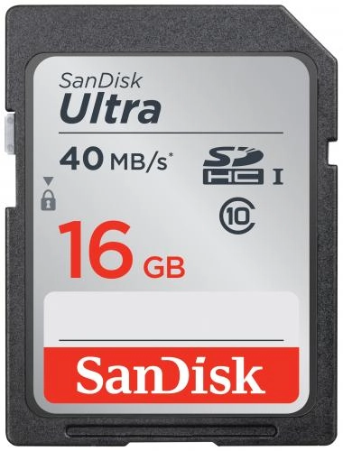 SanDisk Ultra SDHC Class 10 UHS-I 80MB/s 16GB xotira kartasi sotib olish