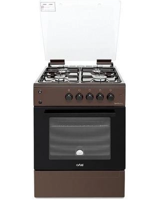 Газовая плита Artel Apetito 02-G Коричневая - фото №3 Газовая плита Artel Apetito 02-G Коричневая недорого