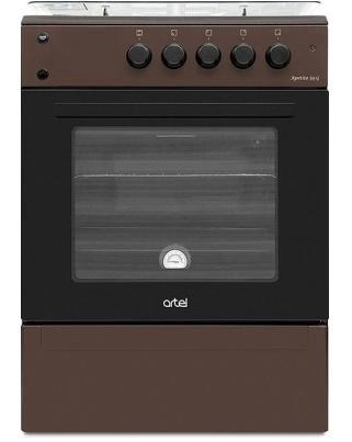 Газовая плита Artel Apetito 02-G Коричневая - фото №4 Газовая плита Artel Apetito 02-G Коричневая в Узбекистане