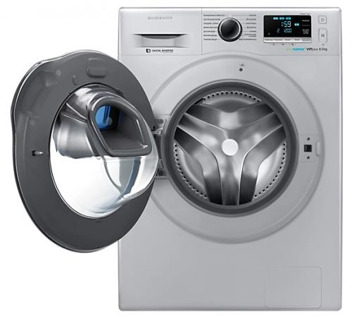 Samsung Eco Bubble WW80K6210RS Addwash VRT+ (Po‘lat rangli) 7 Kg kir yuvish mashinasi sotib olish
