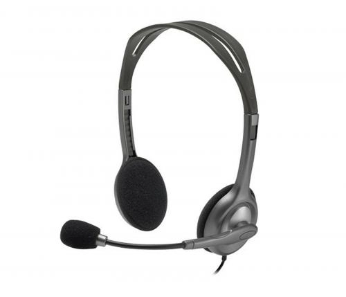 Компьютерные наушники Logitech Stereo Headset H110 купить
