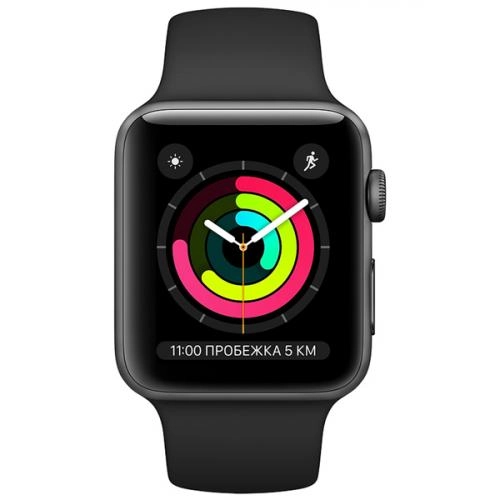 Apple Watch Series 3 42mm (GPS) White, Black smart-soati sotib olish