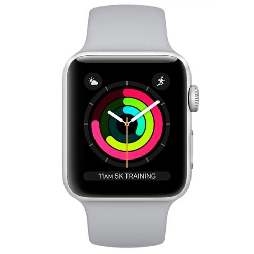 Apple Watch Series 3 42mm (GPS) White, Black smart-soati bo'lib to'lash