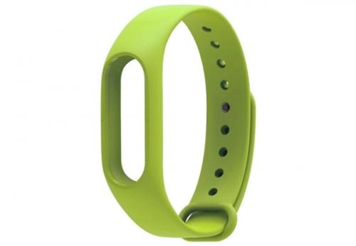 Силиконовый ремешок для Mi Band 2 Strap (Black, Green) в Узбекистане