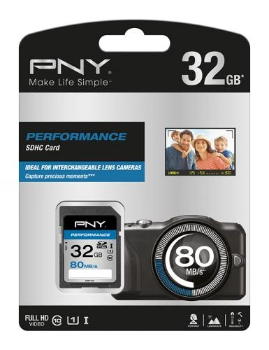 PNY SD 64Gb 80 M/S xotira kartasi sotib olish