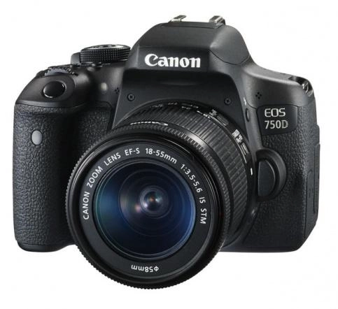 Зеркальный фотоаппарат Canon EOS 750D Kit 18-55mm III Wi-Fi в Узбекистане