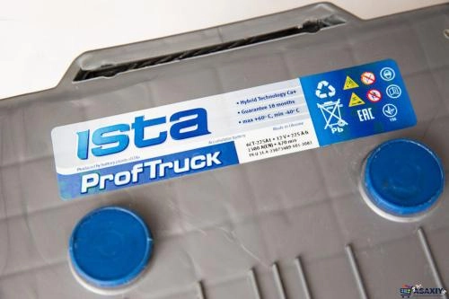 Аккумулятор Ista 6CT-140 Prof Truck  в Узбекистане