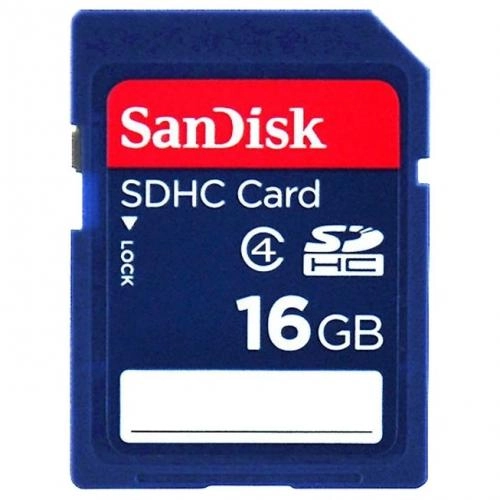 SanDisk SDHC Card 16GB Class 4 xotira kartasi sotib olish