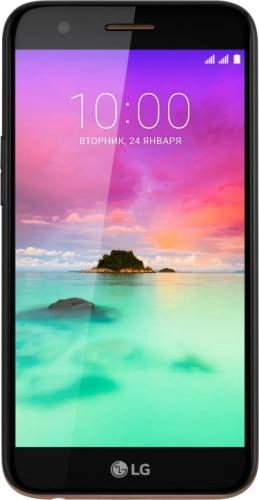 LG K10 (2017) Titan, Black smartfoni O'zbekistonda