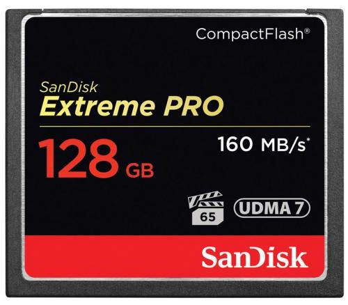 SanDisk Extreme Pro CompactFlash 160MB/s 128GB xotira kartasi sotib olish