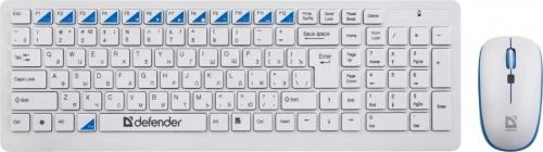 Defender Skyline 895 Nano White USB klaviaturasi va sichqonchasi - rasm №2 Defender Skyline 895 Nano White USB klaviaturasi va sichqonchasi sotib olish