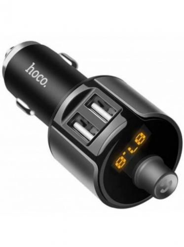 Hoco E19 + bluetooth FM launcher avtomobilda smartfon quvvatlagichi sotib olish