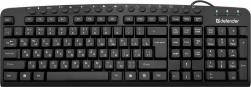 Defender HB-470 Black USB klaviaturasi - rasm №2 Defender HB-470 Black USB klaviaturasi sotib olish