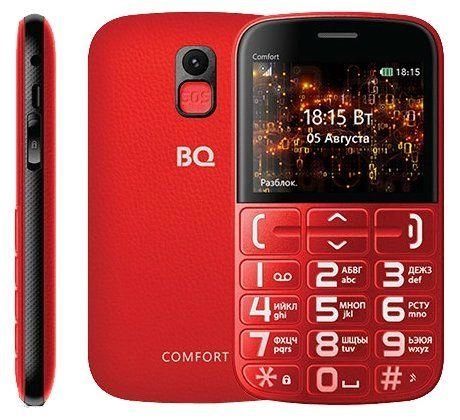 Телефон BQ 2441 Comfort (Black+Silver) недорого