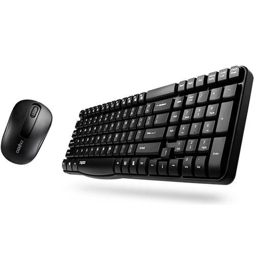 Rapoo X1800 Black USB klaviatura va sichqoncha to‘plami - rasm №2 Rapoo X1800 Black USB klaviatura va sichqoncha to‘plami sotib olish