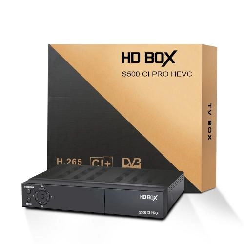 Спутниковый ресивер HD BOX S500 CI PRO HEVC (H265) купить