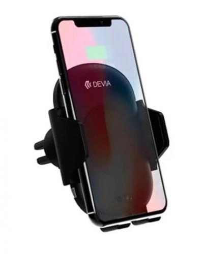Автомобильный держатель с беспроводной зарядкой Devia Smart Infrared Sensor Wireless Charger Car Mount купить