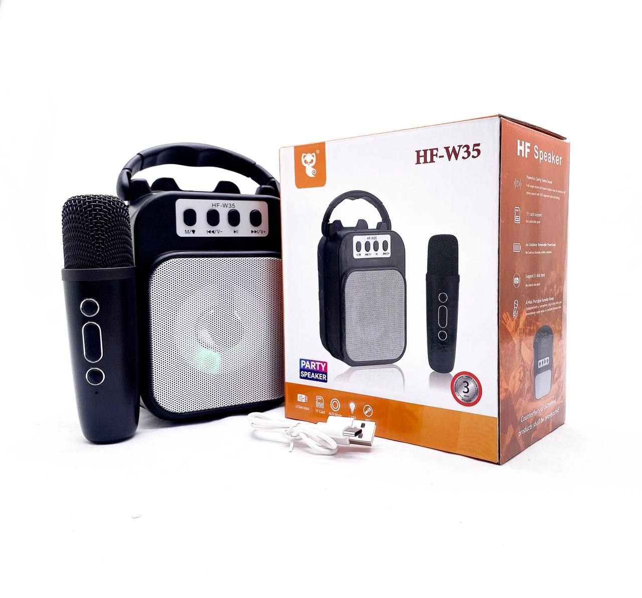 Simsiz portativ musiqa Bluetooth karnay HF-W35 sotib olish