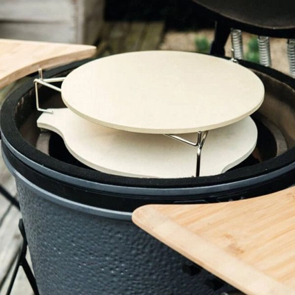 Berghoff kulrang, keramika ko'mirli gril-pechi tez yetkazib berish