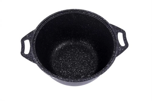 Кастрюля Kukmara 2 л, мраморное покрытие, стеклянная крышка (кмт22а) недорого