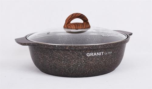 "Granit ultra" turkumidan 5l Kukmara kastryul-qo‘rasi (original, blue, green, red) sotib olish
