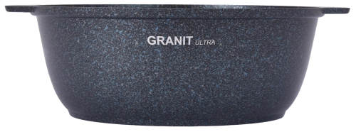 "Granit ultra" turkumidan shisha qopqoqli, kuydirmas qoplamali 4l Kukmara kastryul-qo&lsquo;rasi (Blue) onlayn