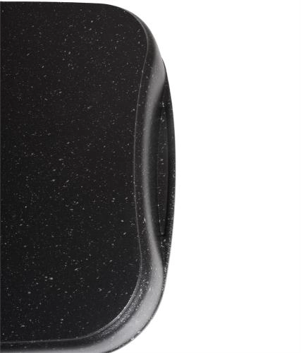 Противень 335х220х55мм с антипригарным покрытием (темный мрамор) онлайн