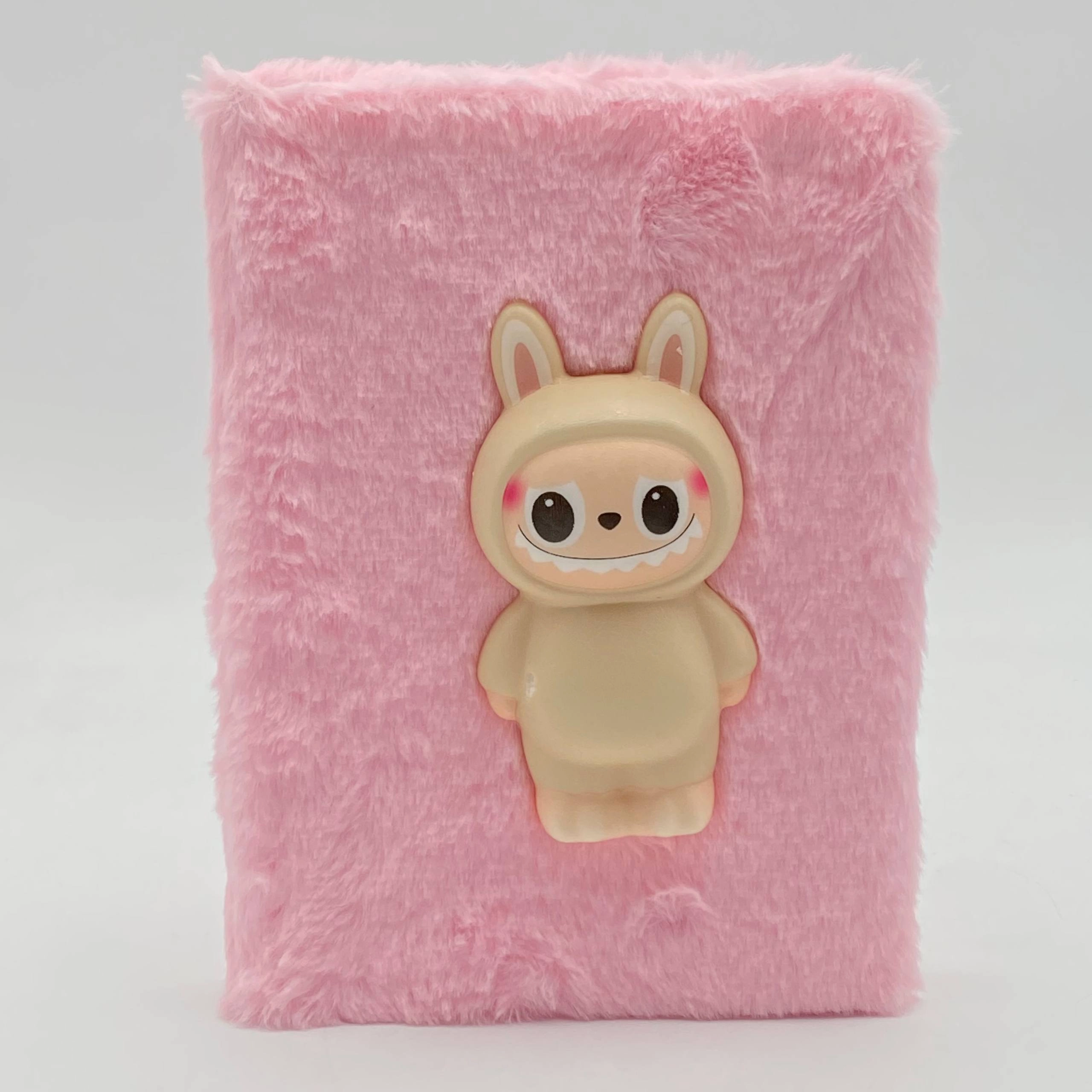 Пухлый блокнот Labubu (фиолетовый, розовый) цена