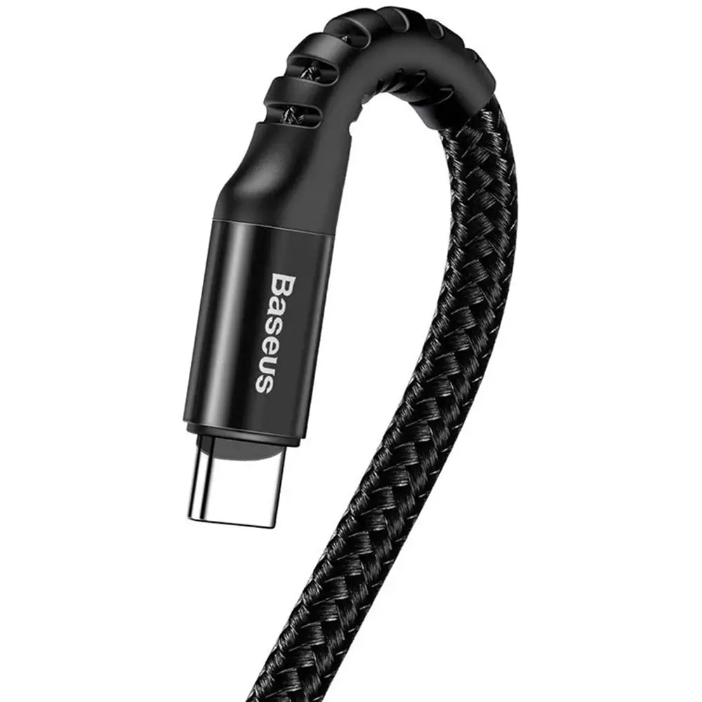 Baseus Fish Eye Spring Type-C 1m CALSR-01 Black kabeli xususiyatlar
