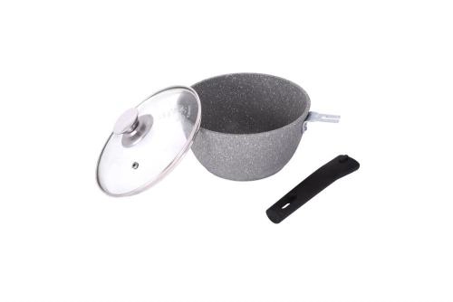 Ковш Kukmara 1,5л линия Мраморная (Тёмный мрамор, Кофейный мрамор) в Узбекистане