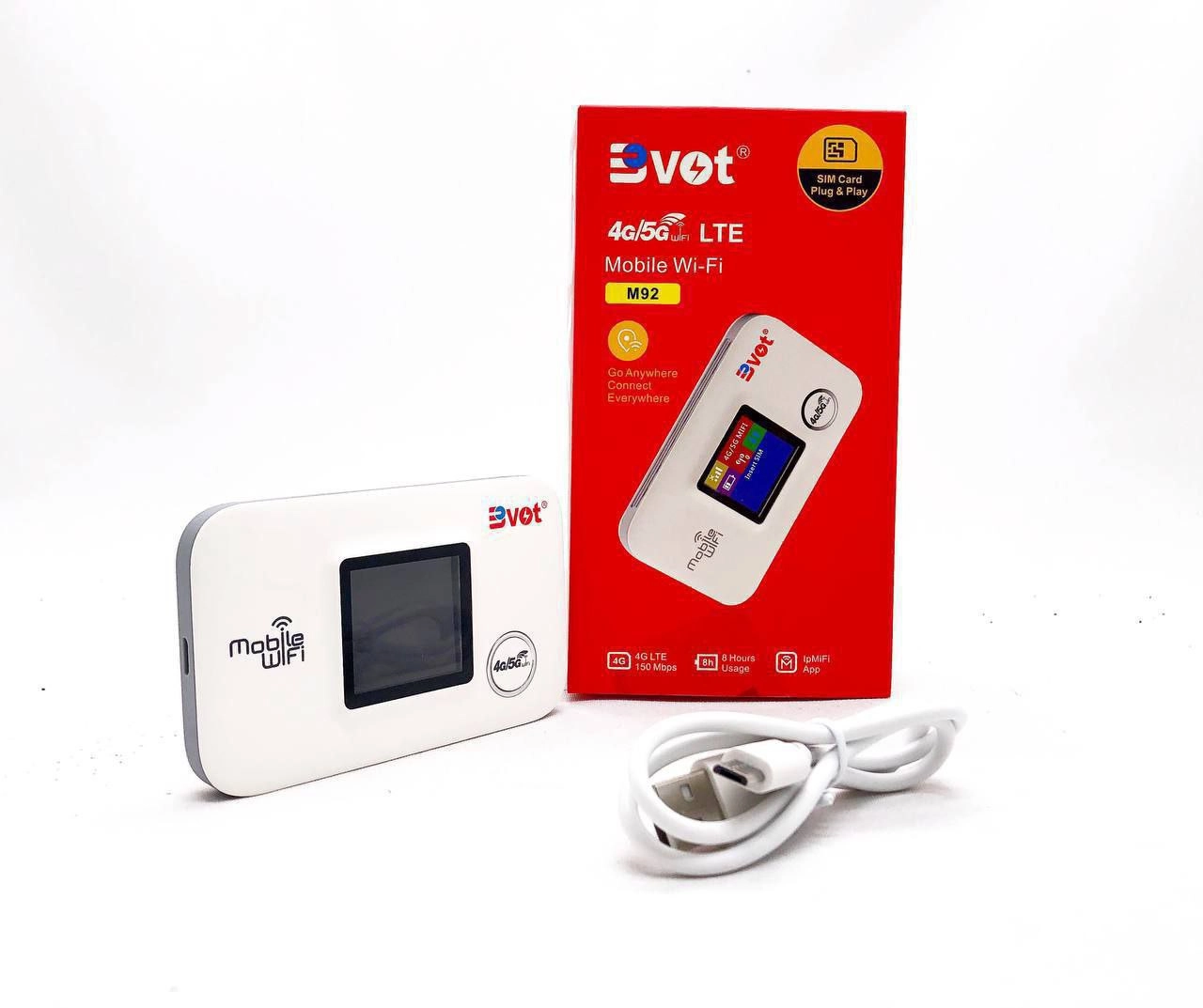 Модем Bvot 4G/5G LTE M92 White купить