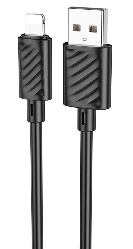 Кабель Hoco X88 USB to Lightning 1m черный в Узбекистане