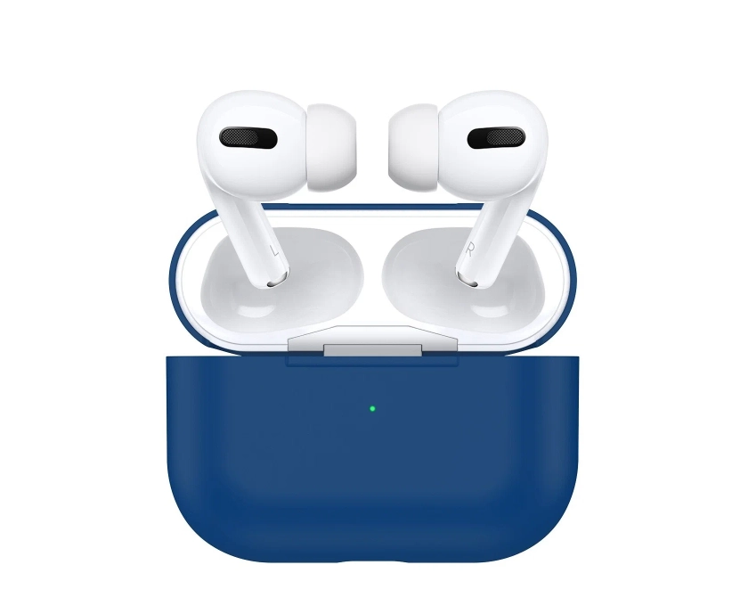 Чехол силиконовый для Airpods Pro, Blue недорого