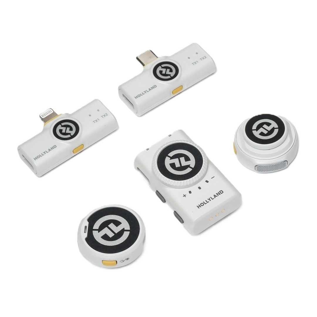 Hollyland Lark M2 Combo White simsiz mikrofon tizimi onlayn