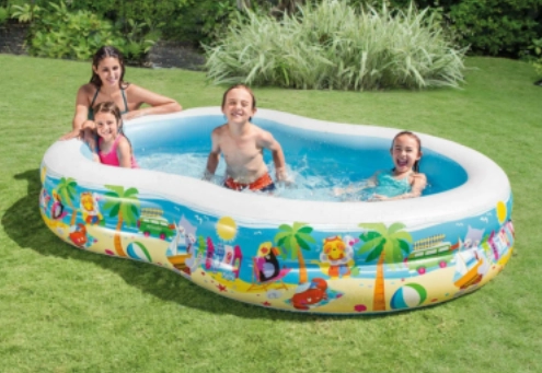 Intex 56490 "Laguna" 3 yoshdan kattalar uchun shishiriladigan basseyni arzon