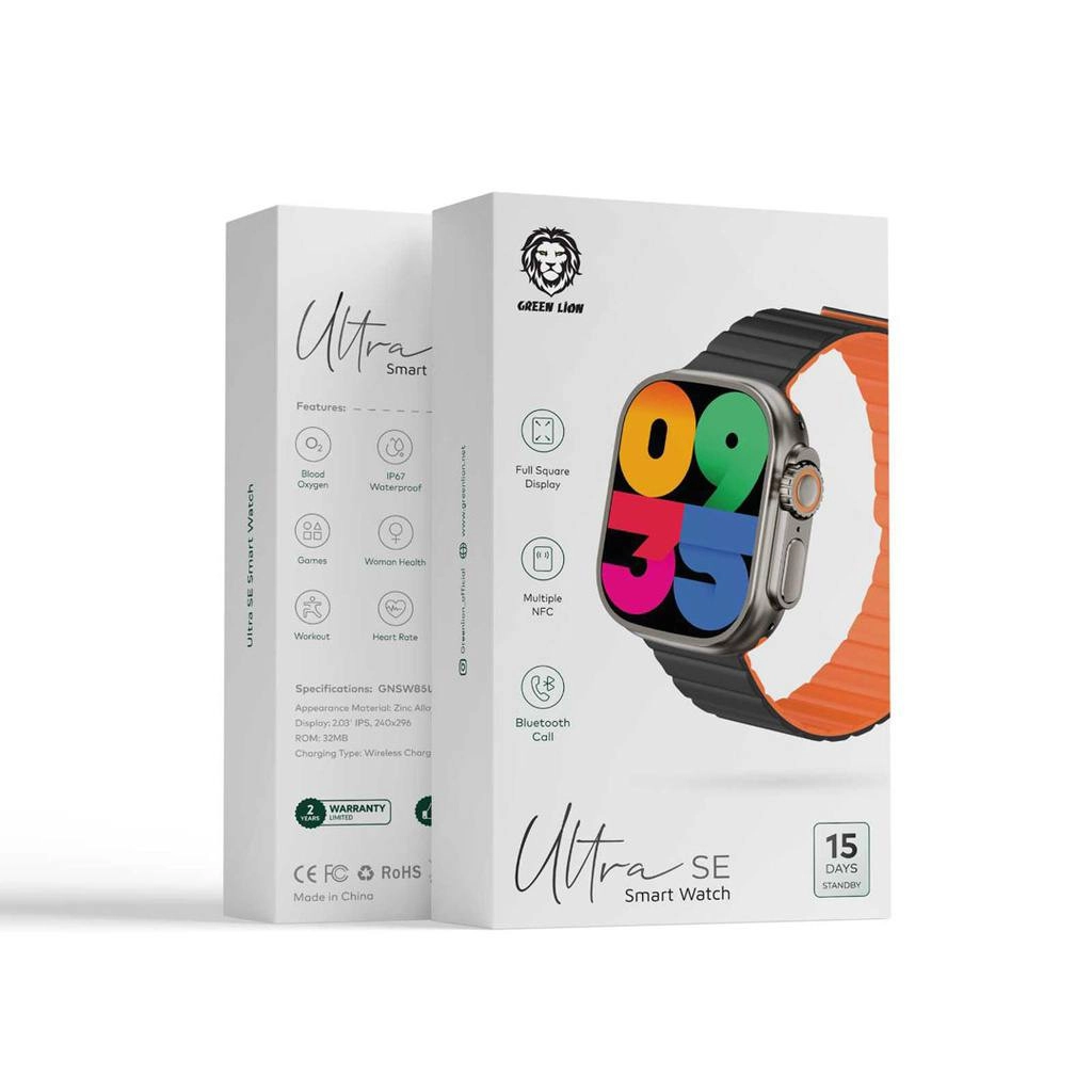 Смарт часы Green Lion Ultra Se черный недорого